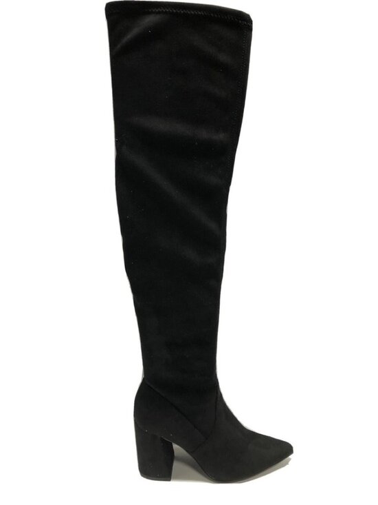 Steve Madden Women’s Jacoby Over The Knee Boot Black Size 6.5 M - Picture 1 of 5
